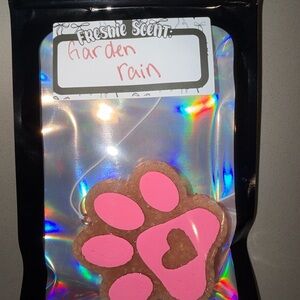 Pink Paw Print Air Freshener